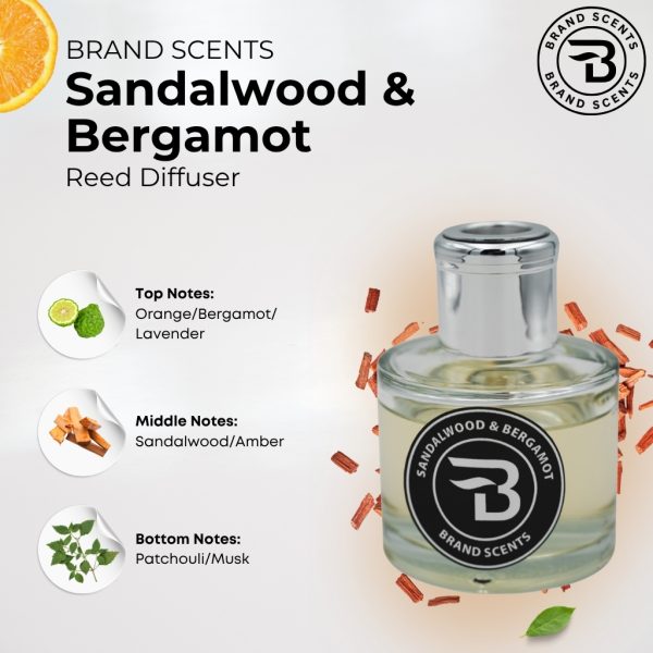 Sandalwood & Bergamot Reed Diffuser - Image 5
