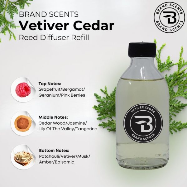 Vetiver Cedar Refill (200ml) - Image 2