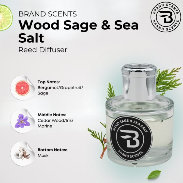 Wood Sage & Sea Salt Reed Diffuser - Image 5